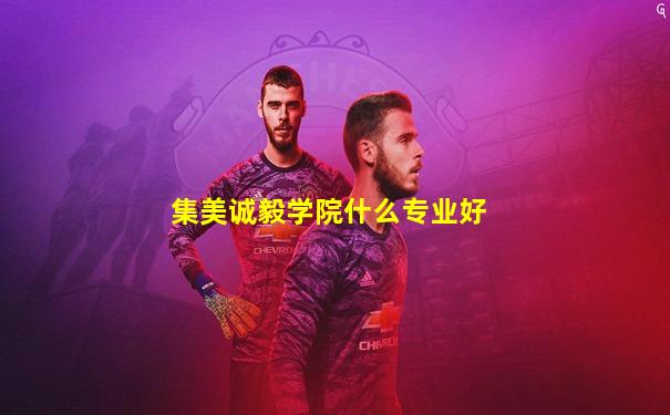 集美诚毅学院什么专业好